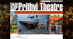 Desktop Screenshot of prithvitheatre.org
